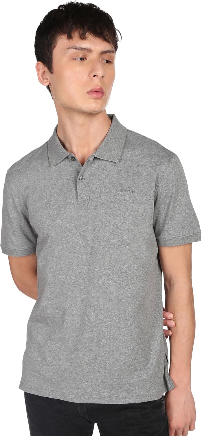 Мужское поло Calvin Klein Liquid Touch, Medium Grey Heather
Мужское поло Calvin Klein Liquid Touch, Medium Grey Heather