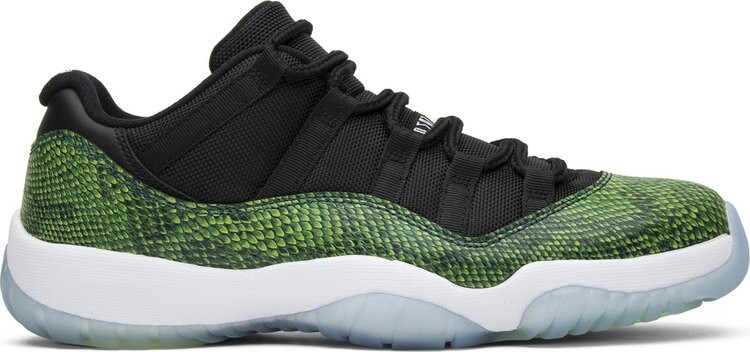 Кроссовки Air Jordan 11 Retro Low Snake, черный 
Кроссовки Air Jordan 11 Retro Low Snake, черный