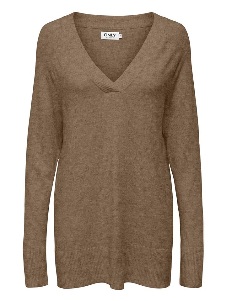 Пуловер ONLY, коричневый
Пуловер ONLY, коричневый