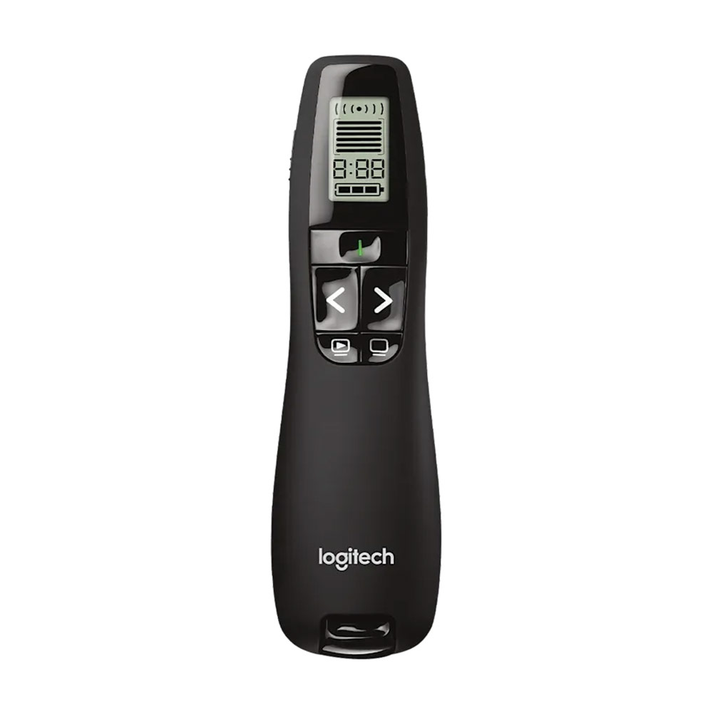 Презентер Logitech Professional R800, 910-001360, чёрный
Презентер Logitech Professional R800, 910-001360, чёрный