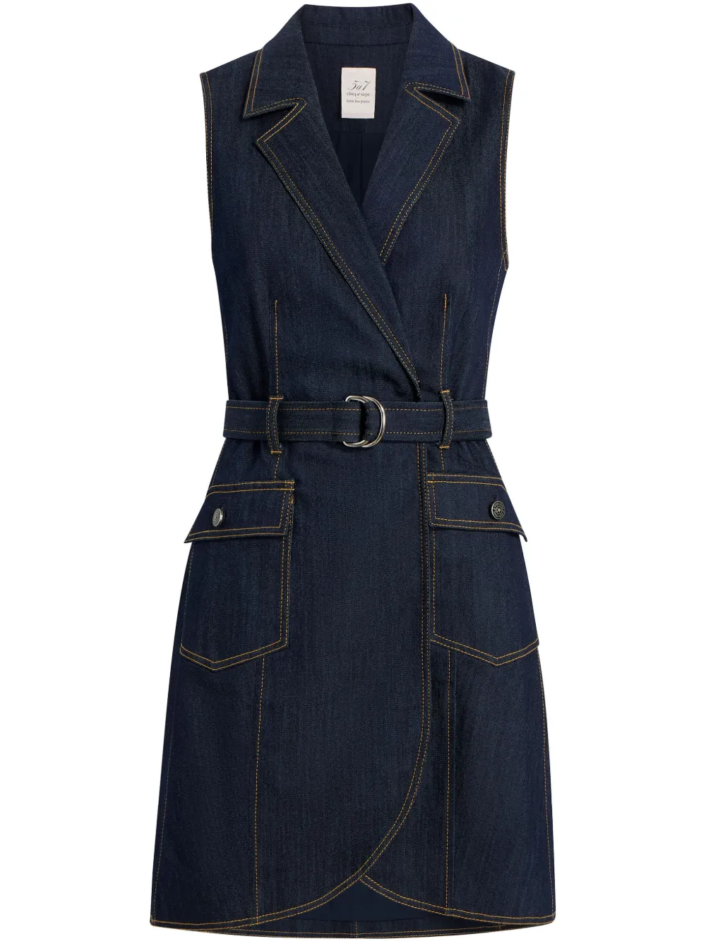 Платье Jenessa Cinq A Sept, синий 
Платье Jenessa Cinq A Sept, синий