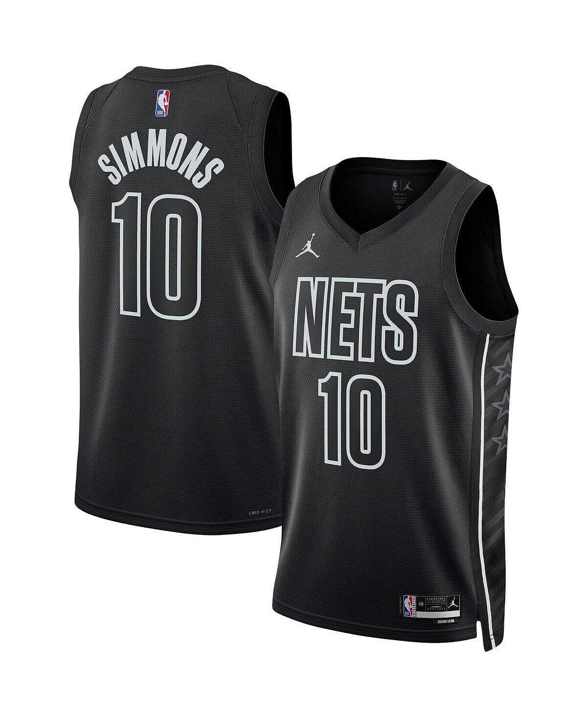 Брендовая мужская футболка ben simmons black brooklyn nets 2022/23 statement edition swingman jersey Jordan, черный
Брендовая мужская футболка ben simmons black brooklyn nets 2022/23 statement edition swingman jersey Jordan, черный