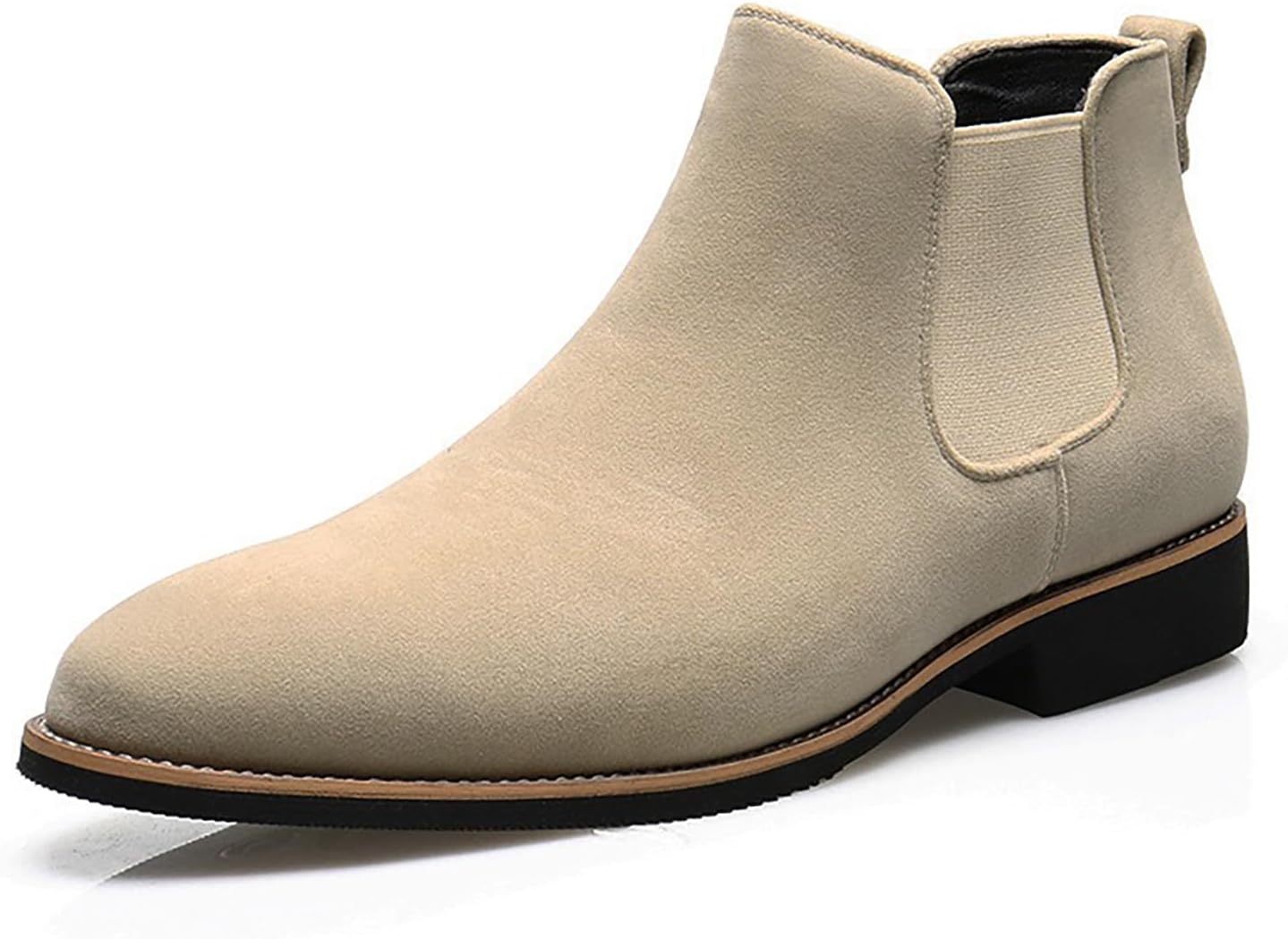 Мужские замшевые ботинки Челси из искусственной кожи PU - повседневные ботинки на резинке для мужчин Generic, бежевый
Мужские замшевые ботинки Челси из искусственной кожи PU - повседневные ботинки на резинке для мужчин Generic, бежевый