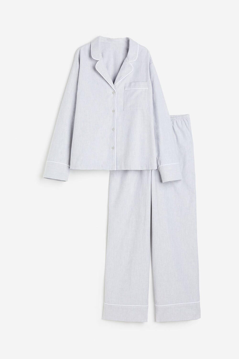 Пижама H&M Cotton, светло-серый
Пижама H&M Cotton, светло-серый