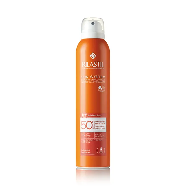 Фотозащитный спрей Sun System 50+ Spray Transparente Rilastil, 200 ml
Фотозащитный спрей Sun System 50+ Spray Transparente Rilastil, 200 ml