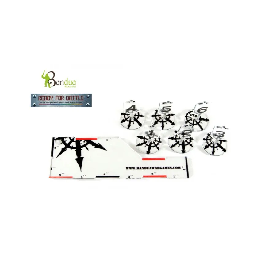 Боевая линейка и жетоны — предатели, Gaming Accessories - Warhammer (Bandua Wargames)
Боевая линейка и жетоны — предатели, Gaming Accessories - Warhammer (Bandua Wargames)