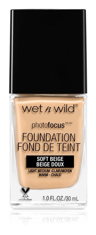 Жидкая матирующая основа Wet n Wild Photo Focus, оттенок Soft Beige 30 мл
Жидкая матирующая основа Wet n Wild Photo Focus, оттенок Soft Beige 30 мл