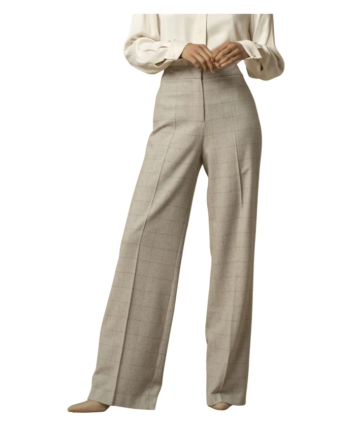 Стильные клетчатые брюки удлиненного кроя Kocca, серый
Стильные клетчатые брюки удлиненного кроя Kocca, серый