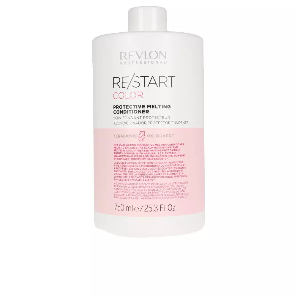 Кондиционер для волос re-start color protective melting conditioner Revlon, 750 мл.
Кондиционер для волос re-start color protective melting conditioner Revlon, 750 мл.
