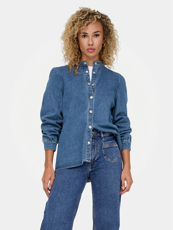 Джинсовая рубашка стандартный крой Belle 15347085 Only, синий
Джинсовая рубашка стандартный крой Belle 15347085 Only, синий