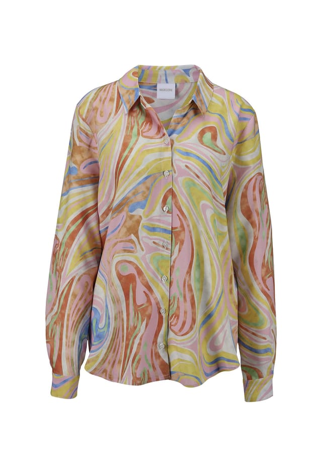 Длинная блузка с уникальным принтом Madeleine, мультиколор
Длинная блузка с уникальным принтом Madeleine, мультиколор