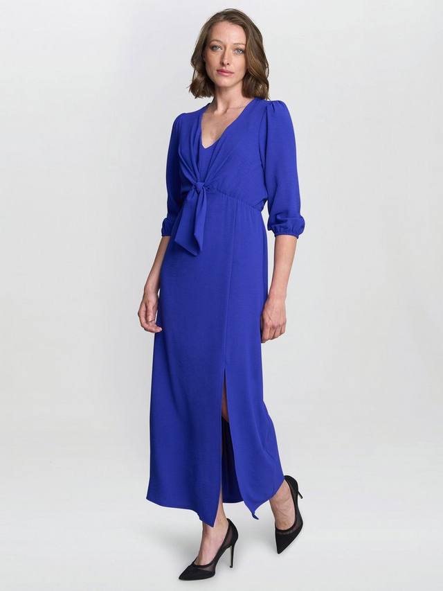 Дионн платье макси с узлом Gina Bacconi, Sapphire
Дионн платье макси с узлом Gina Bacconi, Sapphire