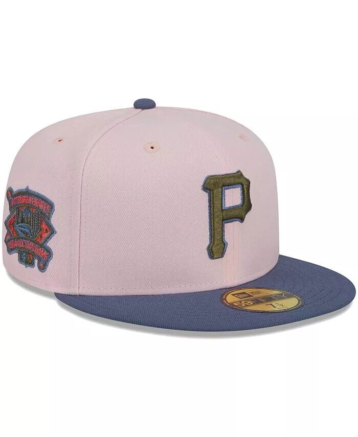 Мужская розовая, синяя приталенная шляпа Pittsburgh Pirates Olive Undervisor 59FIFTY New Era
Мужская розовая, синяя приталенная шляпа Pittsburgh Pirates Olive Undervisor 59FIFTY New Era