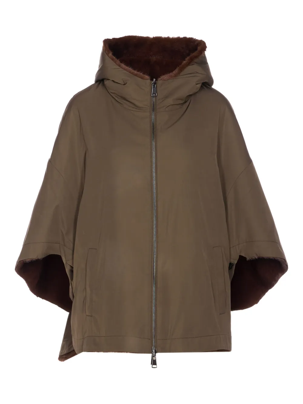 Куртка из искусственного меха с капюшоном и застежкой-молнией спереди LOU ANDREA, зеленый
Куртка из искусственного меха с капюшоном и застежкой-молнией спереди LOU ANDREA, зеленый