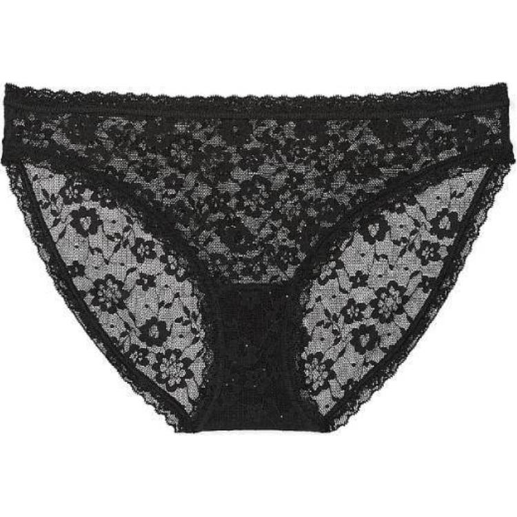 Victoria's Secret Трусы The Lacie женские, 1 пара, черные
Victoria's Secret Трусы The Lacie женские, 1 пара, черные