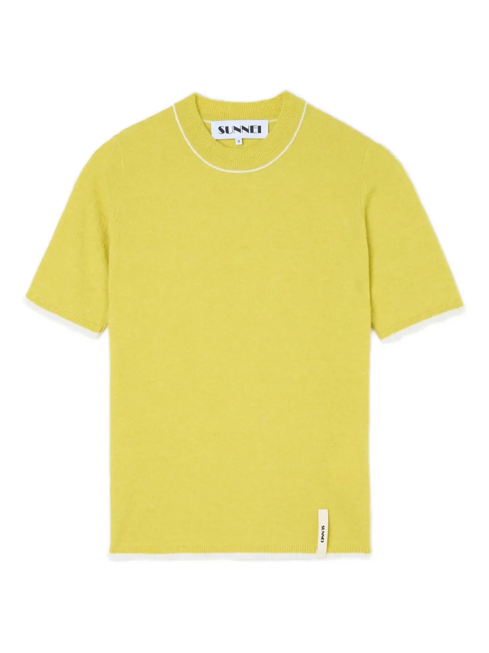 Трикотажная футболка Sunnei, желтый
Трикотажная футболка Sunnei, желтый