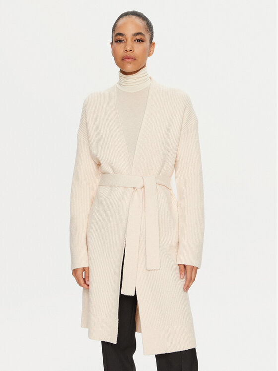 Кардиган стандартного кроя Calvin Klein, бежевый
Кардиган стандартного кроя Calvin Klein, бежевый