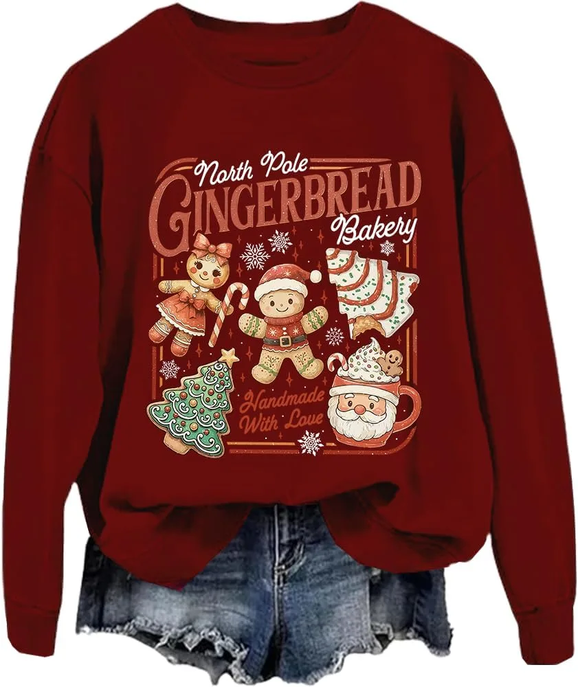 Рождественский свитшот с печеньем Gingerbread Bakery FITKEYS
Рождественский свитшот с печеньем Gingerbread Bakery FITKEYS