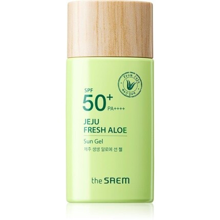 The Saem Jeju Fresh Aloe Sun Gel SPF 50+ 60 г 
The Saem Jeju Fresh Aloe Sun Gel SPF 50+ 60 г