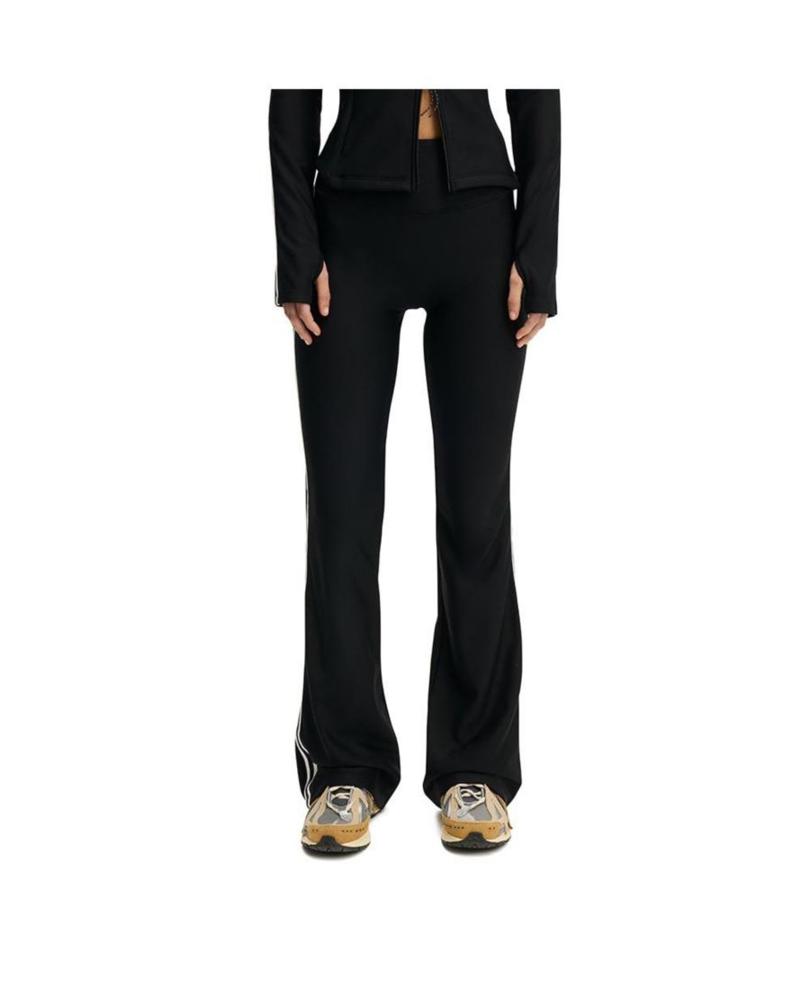 Женские спортивные брюки-клеш на флисовой подкладке COTTON ON, Black/ black white tape
Женские спортивные брюки-клеш на флисовой подкладке COTTON ON, Black/ black white tape