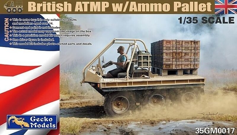 Gecko Models 35GM0017 Британский поддон для боеприпасов ATMP 1/35 Inna marka
Gecko Models 35GM0017 Британский поддон для боеприпасов ATMP 1/35 Inna marka