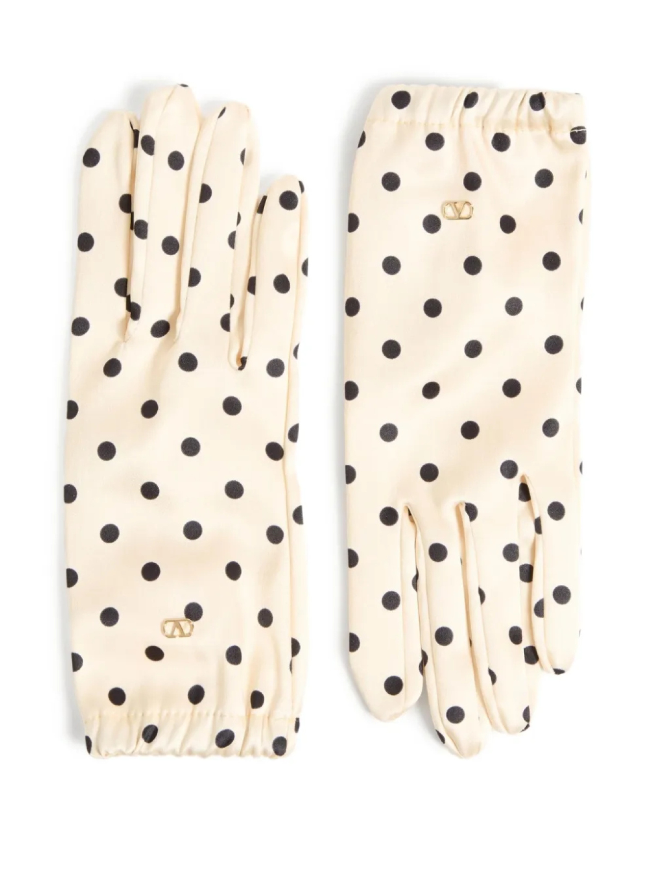 Шелковые перчатки в горох Valentino Garavani, нейтральный
Шелковые перчатки в горох Valentino Garavani, нейтральный