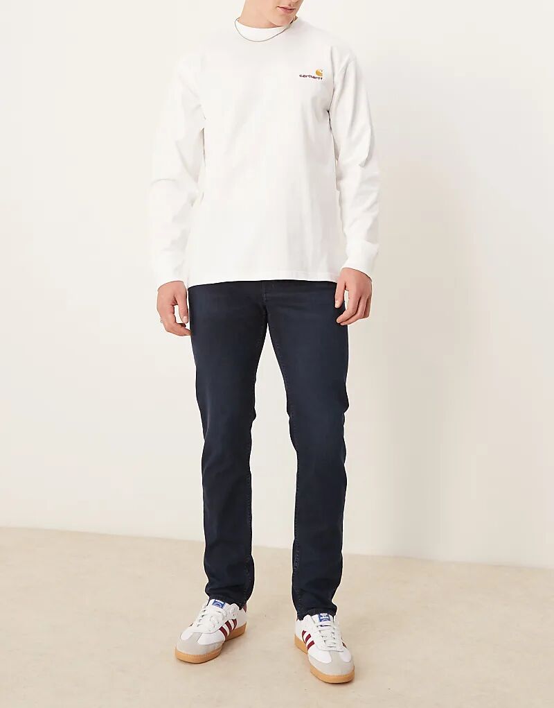 Джинсы Mango Patrick Slim Fit цвета индиго 
Джинсы Mango Patrick Slim Fit цвета индиго