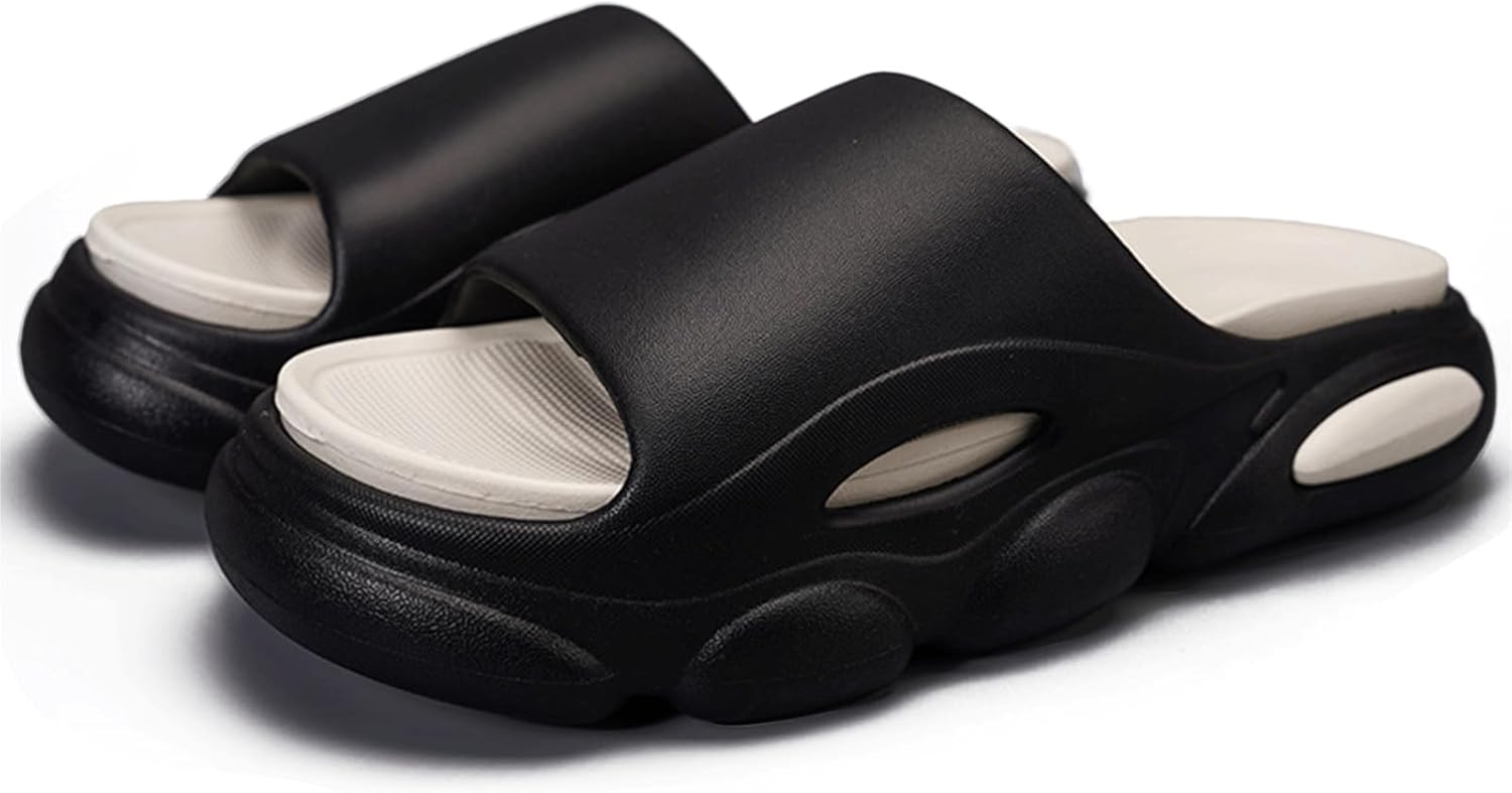 Тапочки Cloud Slides для женщин и мужчин, удобные сандалии из пеноматериала для дома и улицы, для ванной и душа Lotustar, черный
Тапочки Cloud Slides для женщин и мужчин, удобные сандалии из пеноматериала для дома и улицы, для ванной и душа Lotustar, черный