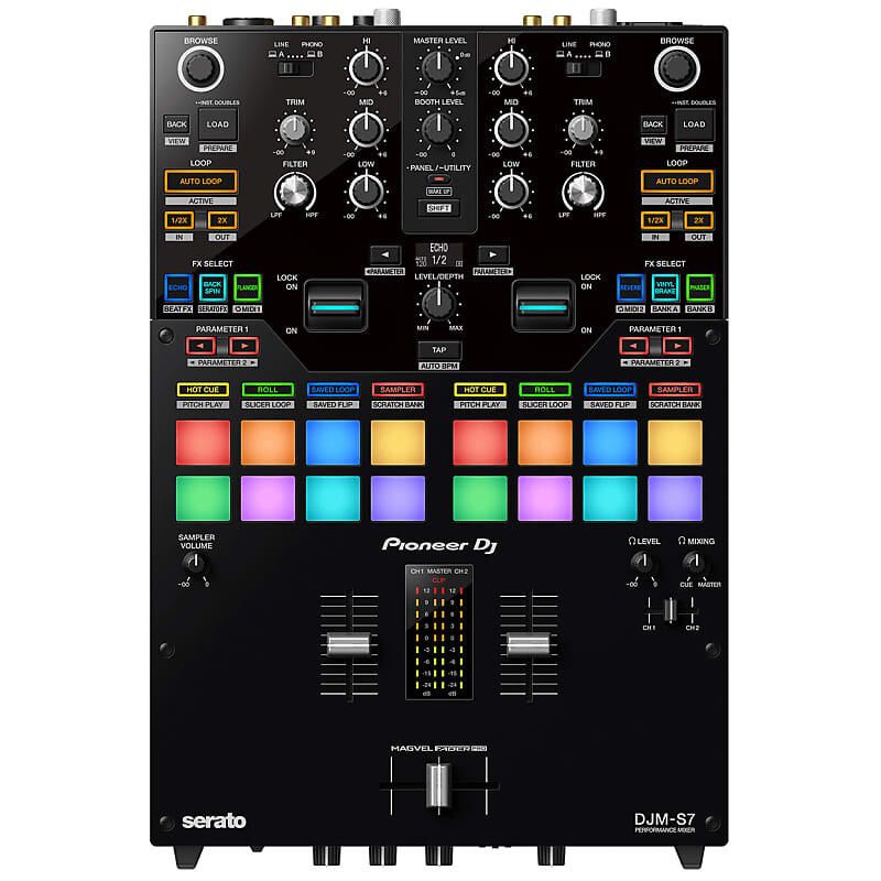 Pioneer DJM-S7 Scratch Style 2-канальный DJ-микшер с поддержкой Bluetooth DJM-S7 Scratch Style 2-channel Performance DJ Mixer w/ Bluetooth
Pioneer DJM-S7 Scratch Style 2-канальный DJ-микшер с поддержкой Bluetooth DJM-S7 Scratch Style 2-channel Performance DJ Mixer w/ Bluetooth