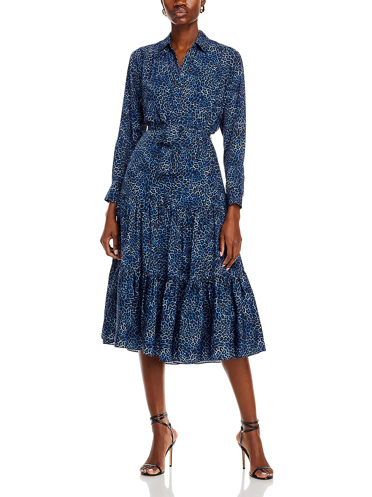 Платье-рубашка Montanna Womens Midi с анималистичным принтом Kobi Halperin, цвет sea blue multi
Платье-рубашка Montanna Womens Midi с анималистичным принтом Kobi Halperin, цвет sea blue multi