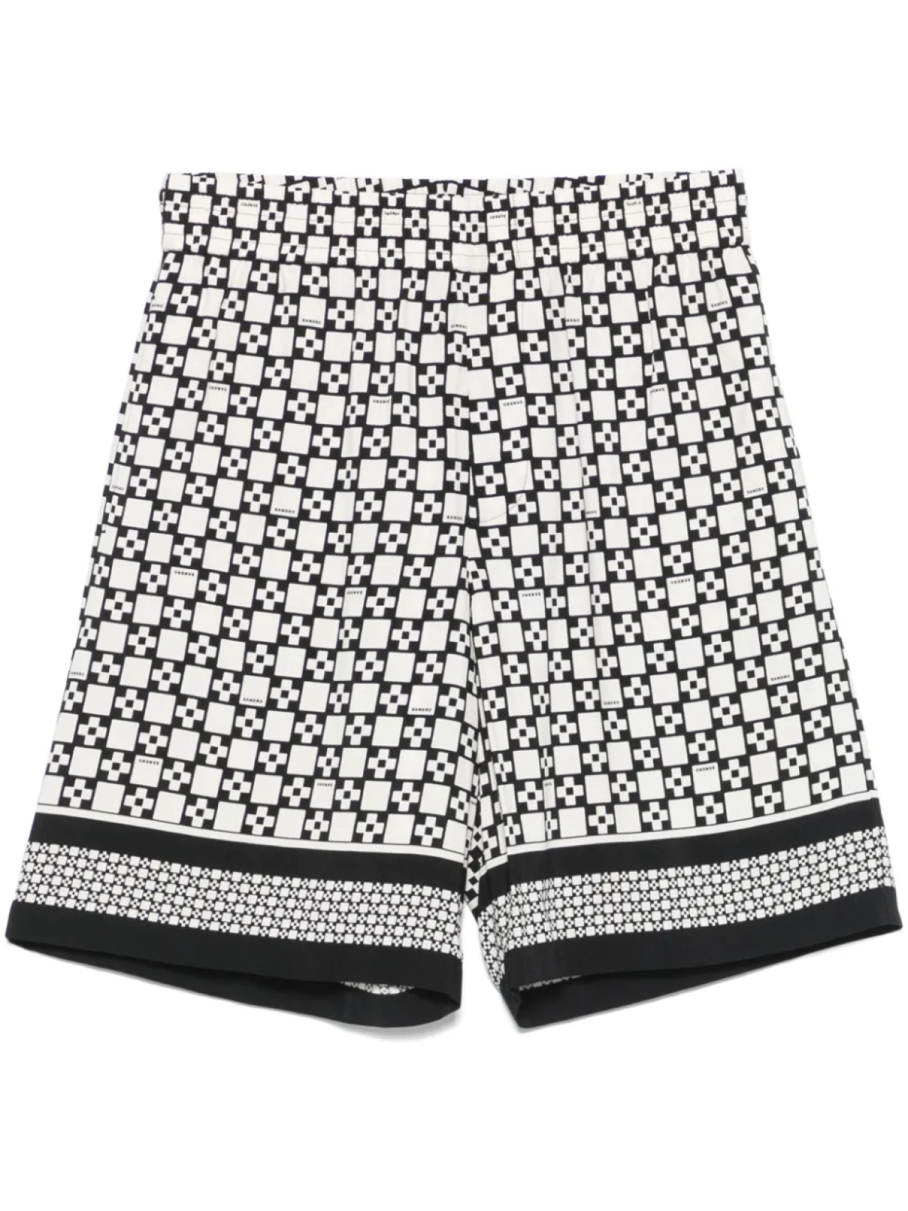 SANDRO шорты-бермуды Square Cross, нейтральный
SANDRO шорты-бермуды Square Cross, нейтральный