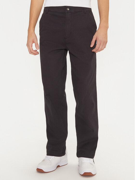 Брюки из ткани прямого кроя Champion, черный 
Брюки из ткани прямого кроя Champion, черный