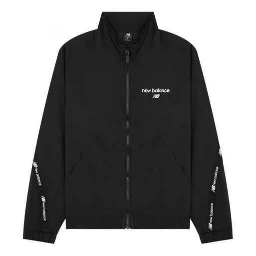 Куртка New Balance Logo Full-Zip Woven Jacket 'Black White', черный
Куртка New Balance Logo Full-Zip Woven Jacket 'Black White', черный