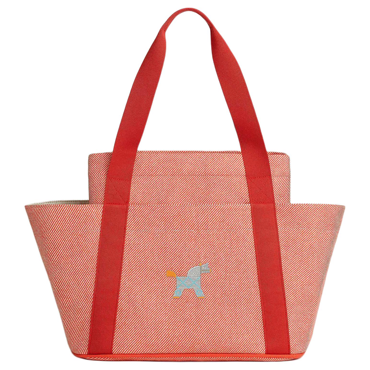 HERMES Шерстяная сумка-переноска для детских вещей Women's Flame Orange
HERMES Шерстяная сумка-переноска для детских вещей Women's Flame Orange