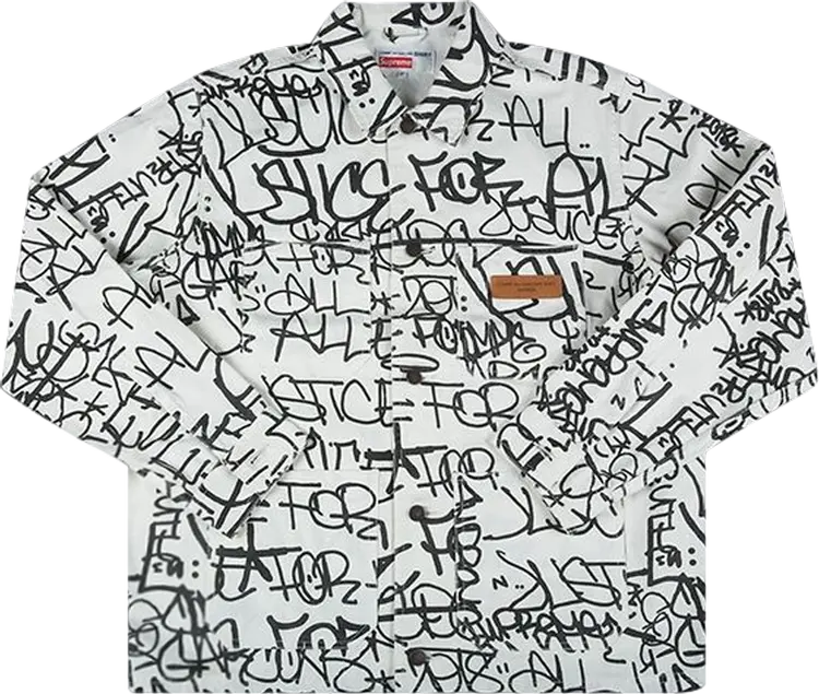 Рубашка Supreme x Comme des Garçons Shirt Printed Canvas Chore Coat 'White', белый
Рубашка Supreme x Comme des Garçons Shirt Printed Canvas Chore Coat 'White', белый