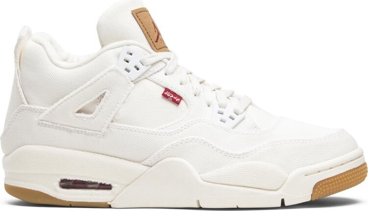 Кроссовки Levis x Air Jordan 4 Retro GS White Denim, белый
Кроссовки Levis x Air Jordan 4 Retro GS White Denim, белый