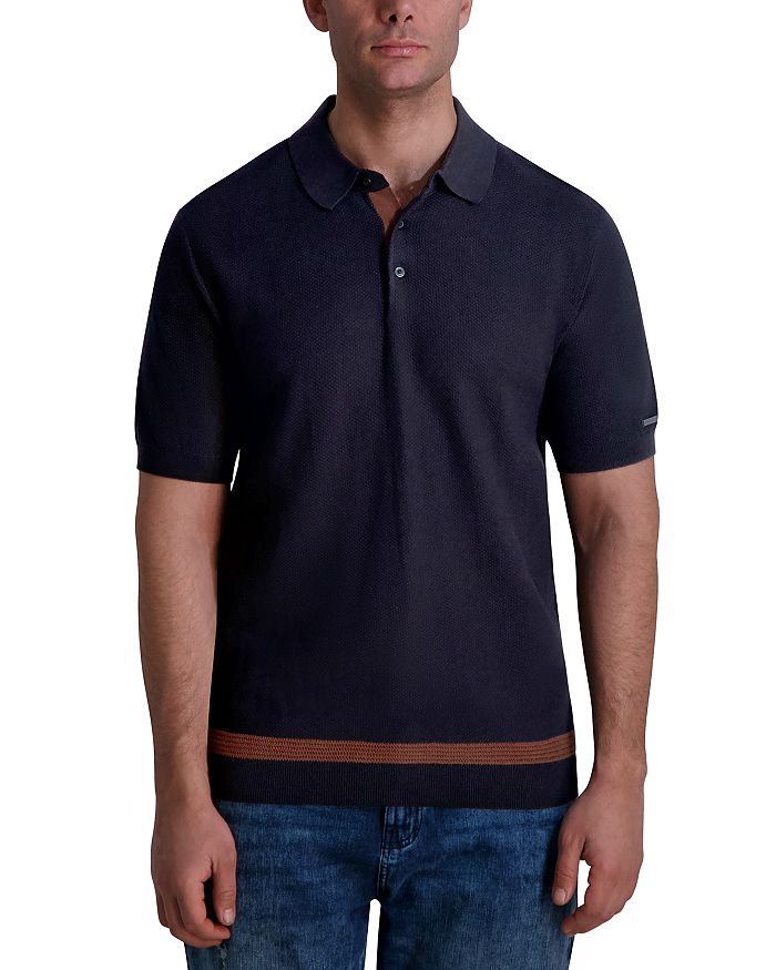 Короткий рукав, текстурированная поло KARL LAGERFELD PARIS, черный
Короткий рукав, текстурированная поло KARL LAGERFELD PARIS, черный