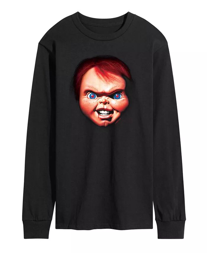 Мужская футболка с длинным рукавом Chucky Face AIRWAVES, черный
Мужская футболка с длинным рукавом Chucky Face AIRWAVES, черный