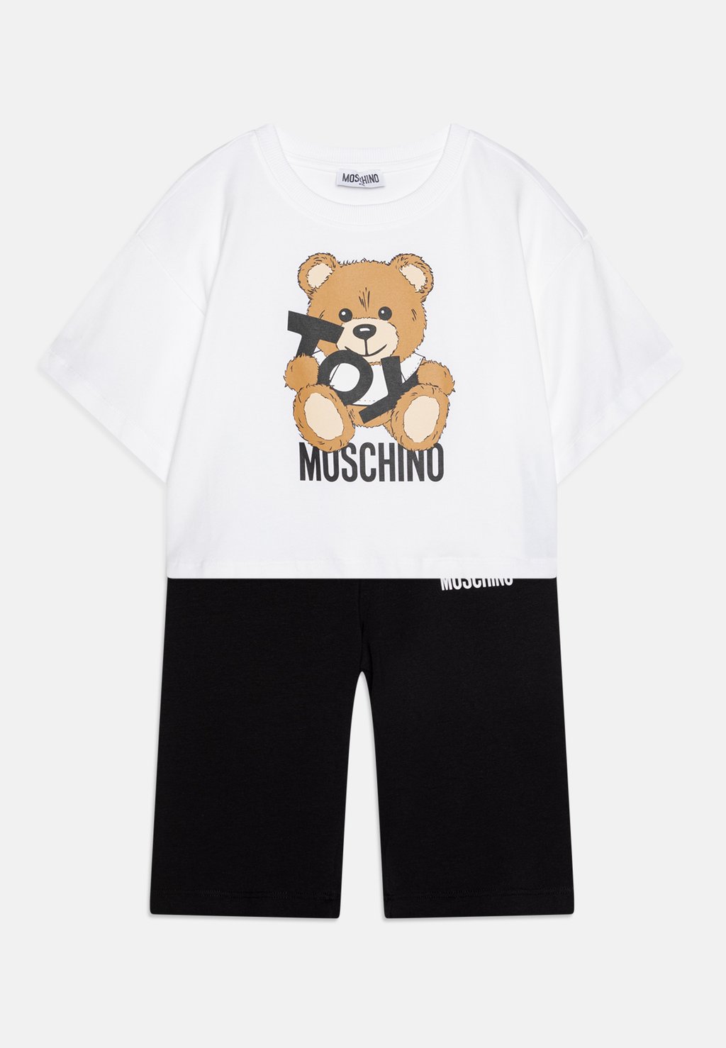 Футболка с принтом SET MOSCHINO, белый 
Футболка с принтом SET MOSCHINO, белый