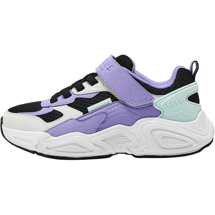 Skechers Kids Воздухоохлаждаемые устойчивые к истиранию низкие детские повседневные кроссовки Black White Purple Kids'
Skechers Kids Воздухоохлаждаемые устойчивые к истиранию низкие детские повседневные кроссовки Black White Purple Kids'