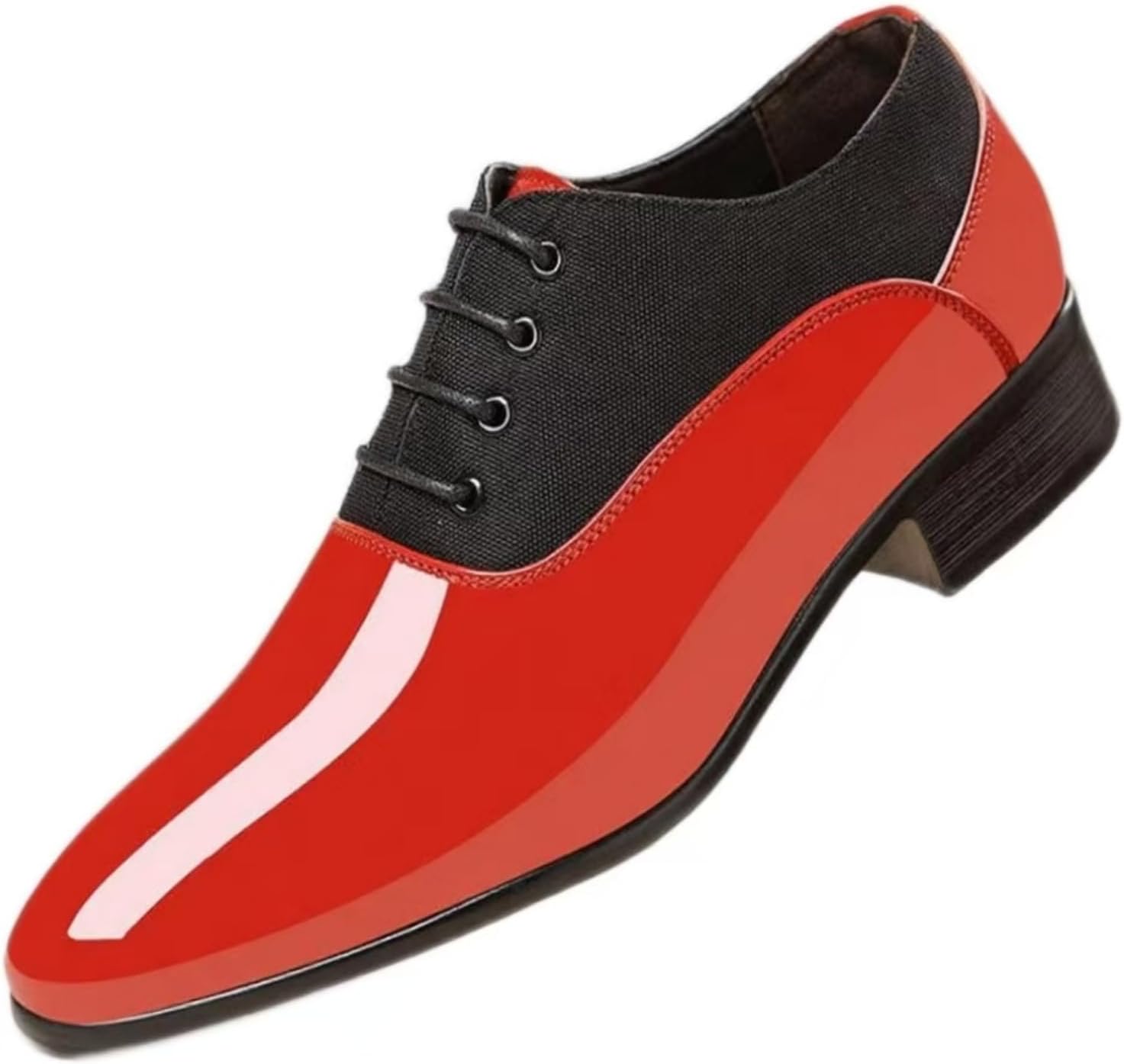 Мужские современные туфли с классическим носком из лакированной кожи для смокинга, деловые шнурованные оксфорды, свадебные и праздничные Niairke, красный
Мужские современные туфли с классическим носком из лакированной кожи для смокинга, деловые шнурованные оксфорды, свадебные и праздничные Niairke, красный