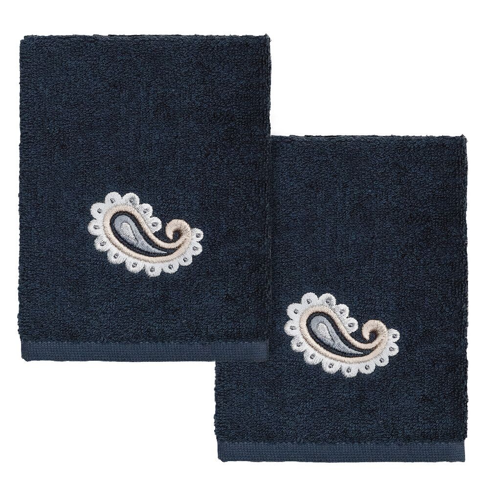 Linum Home Textiles Турецкий хлопок Mackenzie Набор украшенных мочалок из 2 предметов, темно-синий
Linum Home Textiles Турецкий хлопок Mackenzie Набор украшенных мочалок из 2 предметов, темно-синий