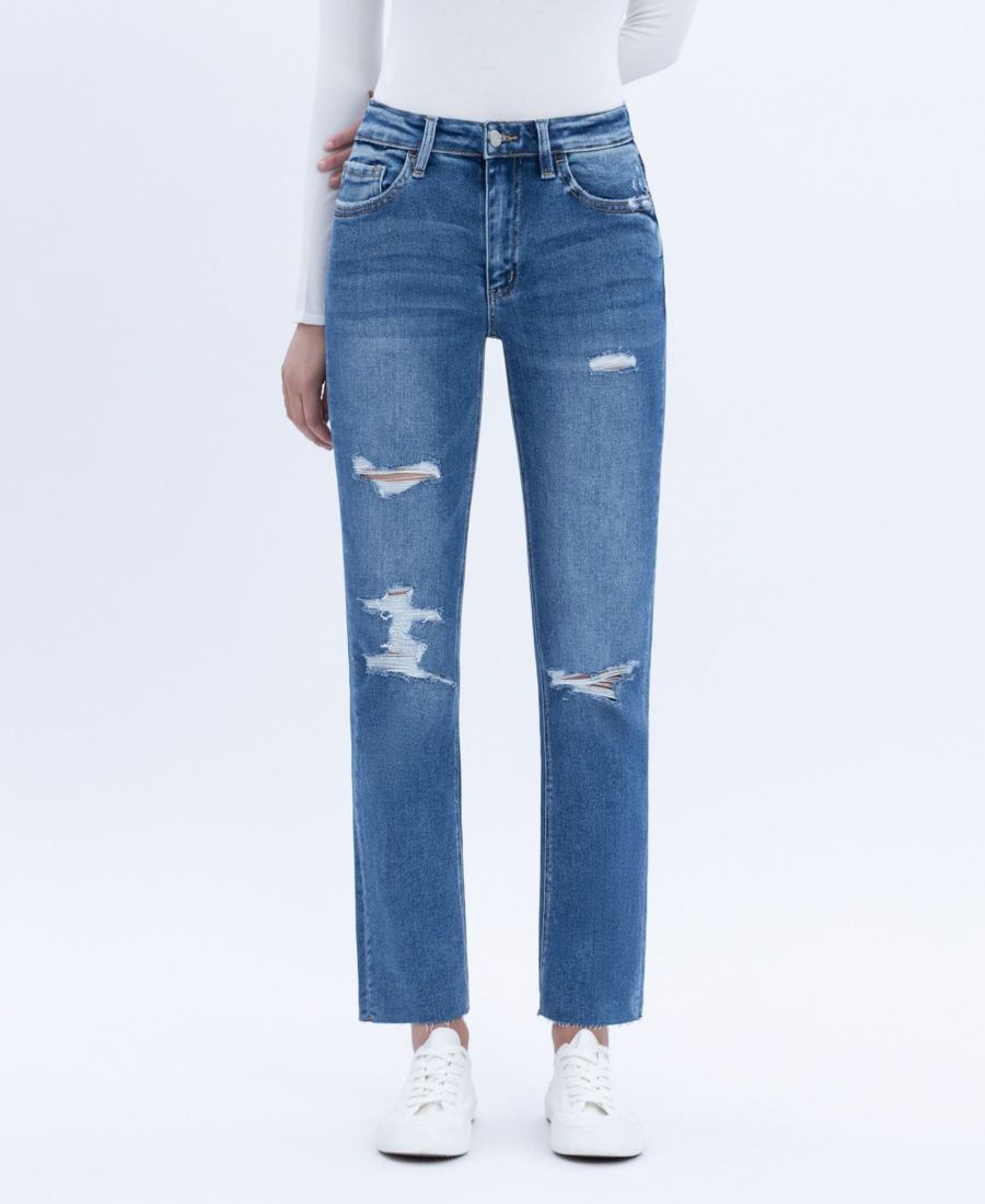 Женские джинсы прямого кроя с высокой посадкой Vervet, Consistent blue
Женские джинсы прямого кроя с высокой посадкой Vervet, Consistent blue