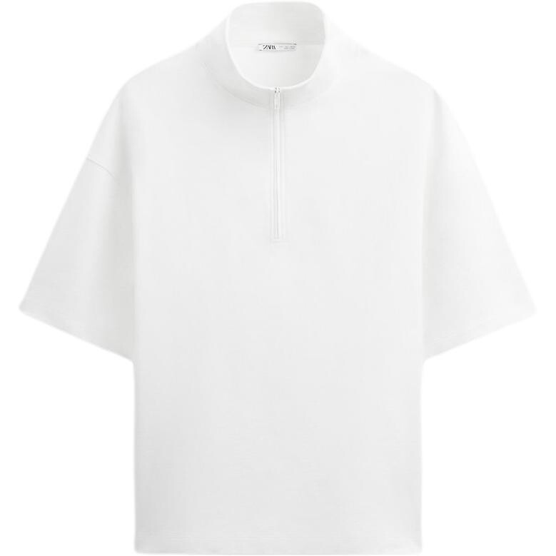 Толстовка мужская матово-белая Zara, белый 
Толстовка мужская матово-белая Zara, белый