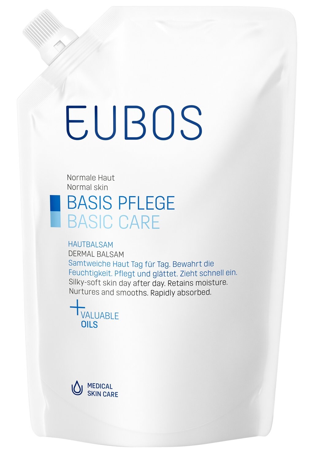 Увлажняющий крем BASIS PFLEGE HAUTBALSAM, NACHFÜLLBEUTEL EUBOS
Увлажняющий крем BASIS PFLEGE HAUTBALSAM, NACHFÜLLBEUTEL EUBOS