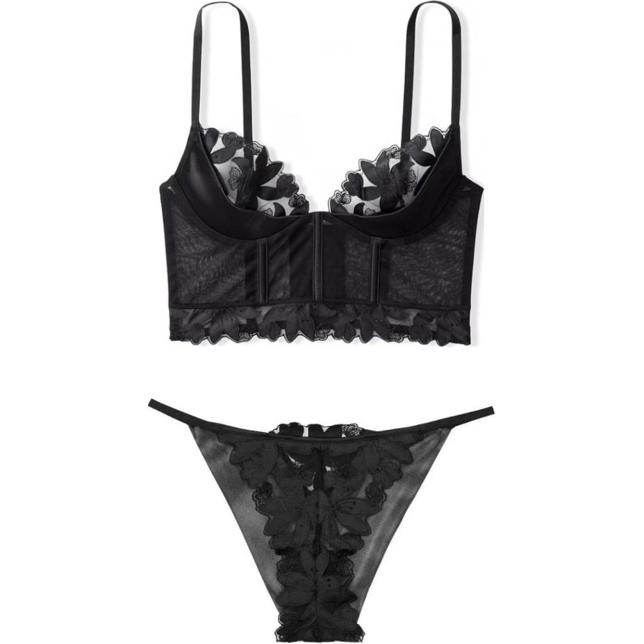 Victoria's Secret Женский комплект нижнего белья черный
Victoria's Secret Женский комплект нижнего белья черный