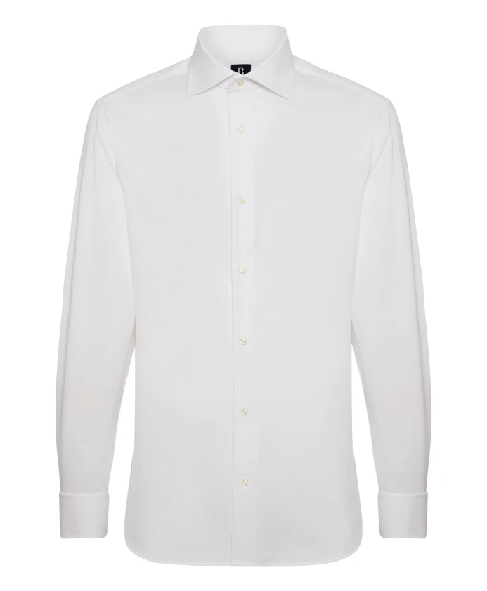 Рубашка с виндзорским воротником стрейч ppoint dcuff облегающая f Boggi Milano, белый
Рубашка с виндзорским воротником стрейч ppoint dcuff облегающая f Boggi Milano, белый