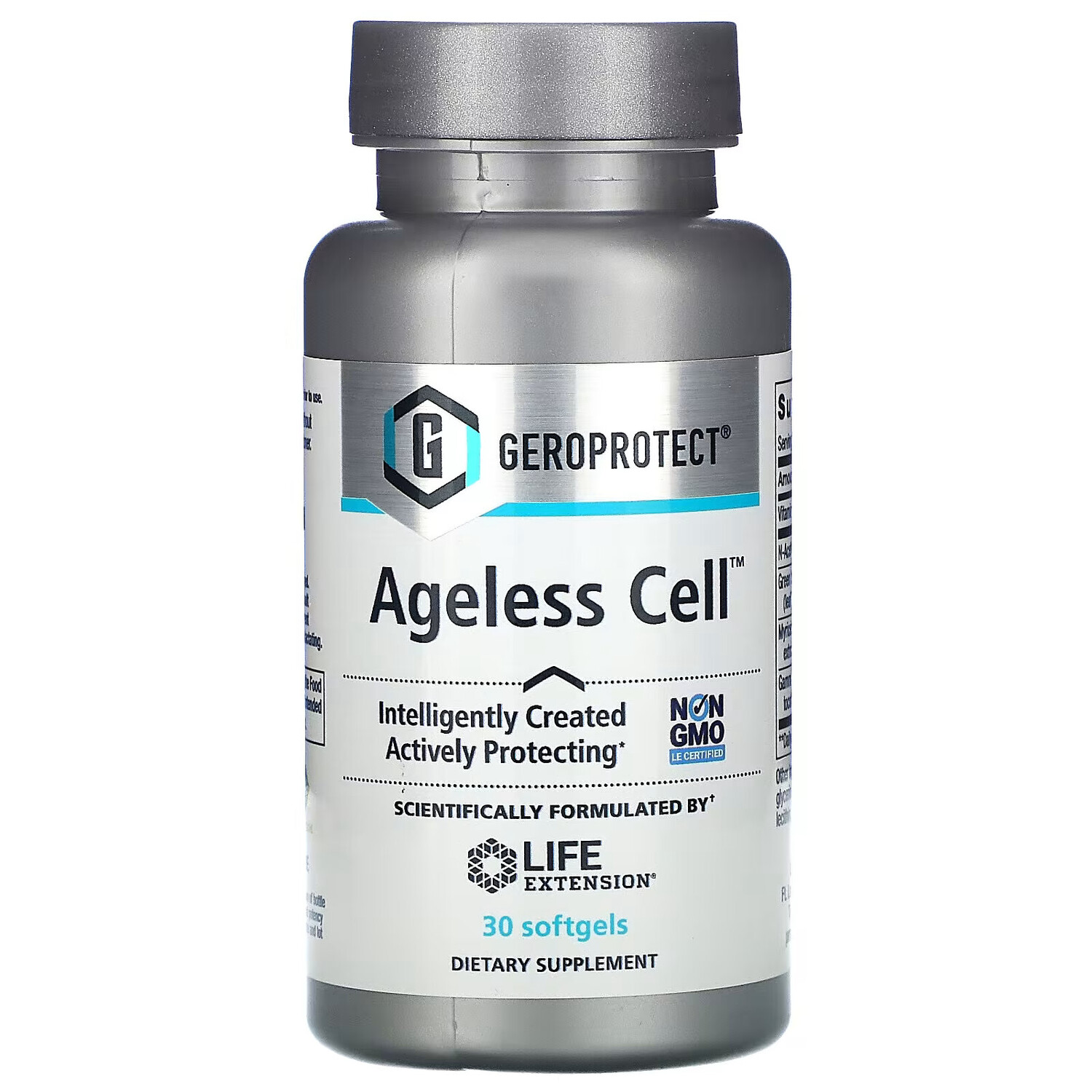 Life Extension, GEROPROTECT Ageless Cell, средство против старения клеточной системы, 30 капсул
Life Extension, GEROPROTECT Ageless Cell, средство против старения клеточной системы, 30 капсул