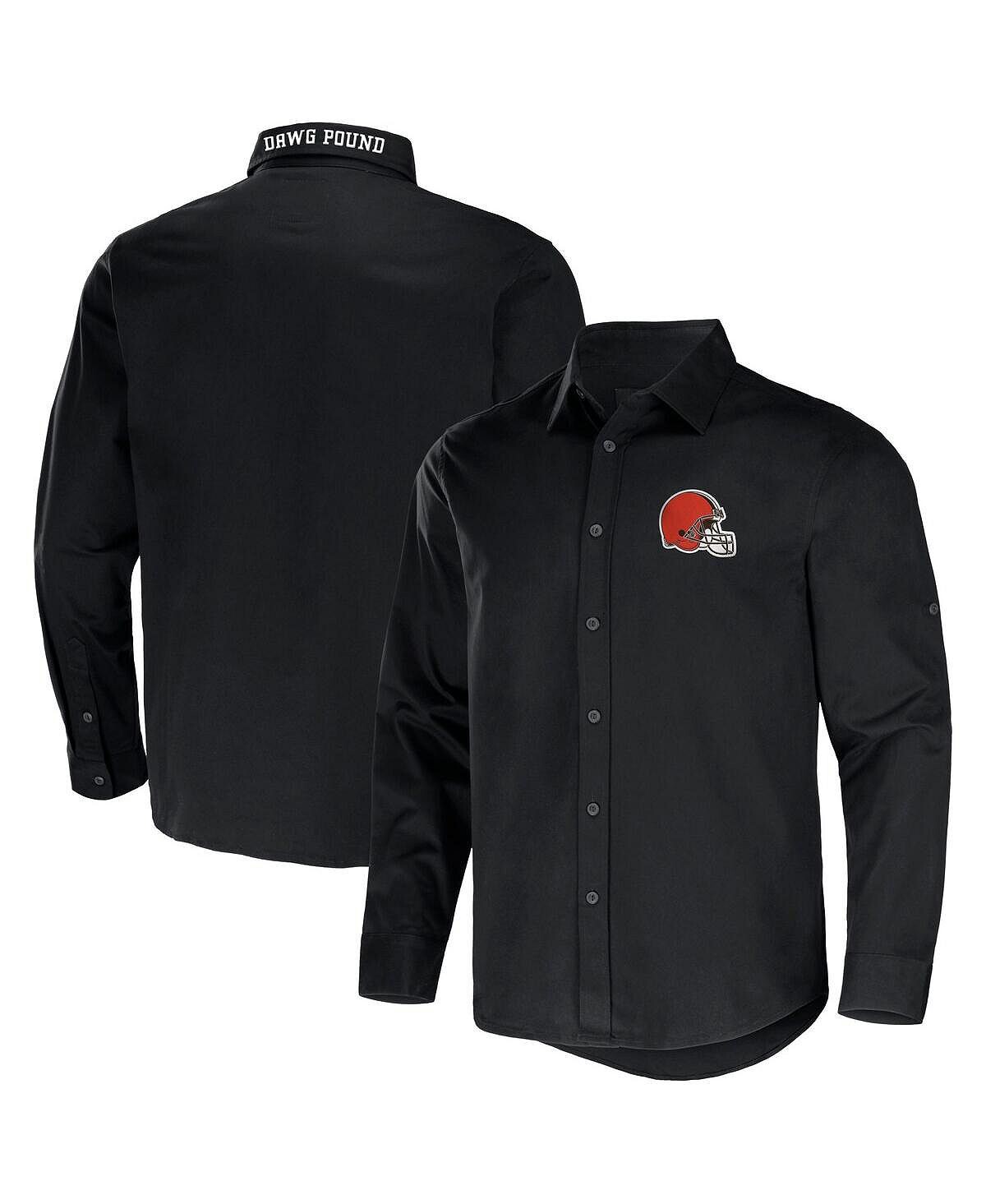 Мужская рубашка nfl x darius rucker collection by black cleveland browns convertible twill с длинным рукавом на пуговицах Fanatics, черный
Мужская рубашка nfl x darius rucker collection by black cleveland browns convertible twill с длинным рукавом на пуговицах Fanatics, черный