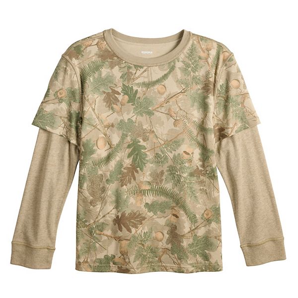 Мальчиковая футболка adaptive everyday twofer Sonoma Goods For Life, Olive Camo
Мальчиковая футболка adaptive everyday twofer Sonoma Goods For Life, Olive Camo